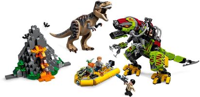 Набор LEGO Бой тираннозавра и робота-динозавра