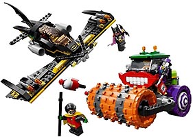 Набор LEGO 76013 Паровой каток Джокера