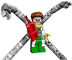 Набор LEGO Паук против доктора Осминога