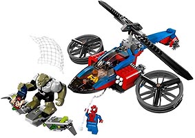 Набор LEGO 76016 Вертолёт Человека Паука