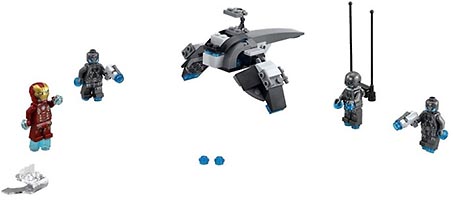 Набор LEGO 76029 Железный человек против Альтрона™