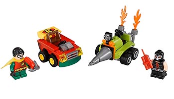 Набор LEGO 76062 Робин против Бэйна™