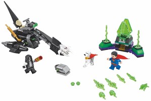 Набор LEGO 76096 Супермен и Крипто объединяют усилия