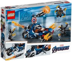Набор LEGO Капитан Америка: Атака Аутрайдеров
