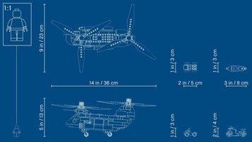 Набор LEGO Black Widow's Helicopter Chase