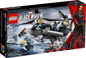 Набор LEGO Black Widow's Helicopter Chase