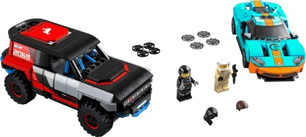 Набор LEGO 76905 Ford GT Heritage Edition and Bronco R
