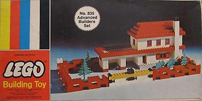 Набор LEGO 835 Расширенный набор для строителей
