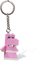 Набор LEGO 850416 Брелок для ключей - Розовый бегемот