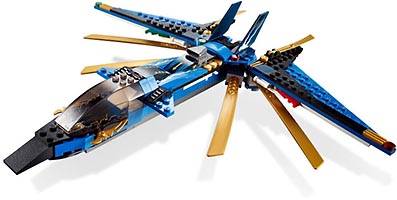 Набор LEGO Джей и его штормовой истребитель