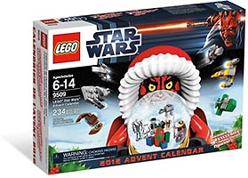 Набор LEGO 9509 Новогодний календарь