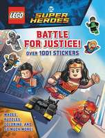 Набор LEGO 9780794448561 DC Comics Super Heroes: Battle for Justice: Over 1001 Stickers