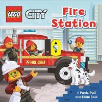 Набор LEGO 9781529048360 City: Fire Station: A Push, Pull and Slide Book