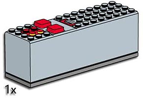 Набор LEGO 9831 9В Батарейный блок с выключателем