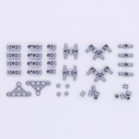 Набор LEGO Конструкторы техника запчасти оптом штифт для шестерни мост Conector комплект колёса цепь шкива ссылка автомобиля игрушечные лош