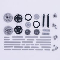 Набор LEGO Конструкторы техника запчасти оптом штифт для шестерни мост Conector комплект колёса цепь шкива ссылка автомобиля игрушечные лош