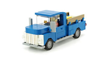Набор LEGO MOC-10023 Синий пикап