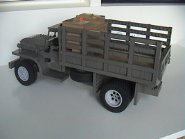 Набор LEGO 'Шевроле G-7107' - американский армейский грузовик времен Второй Мировой войны