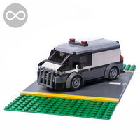 Набор LEGO MOC-10173 Bank money transporter