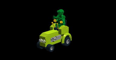 Набор LEGO MOC-10175 Легкий трактор