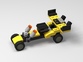 Набор LEGO 31041 - Drag racer