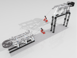 Набор LEGO Motorized Ski Lift