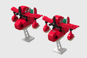 Набор LEGO MOC-10310 Savoia S.21F