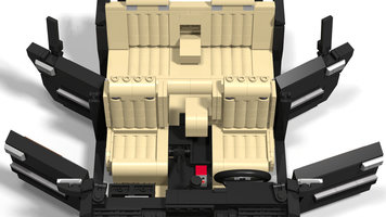 Набор LEGO MOC-10407 Lancia Thema 16v LS &#39;93