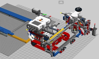Набор LEGO MOC-10518 Lotto filler robot