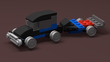Набор LEGO MOC-10535 31054 - Panel Van w/ Trailer