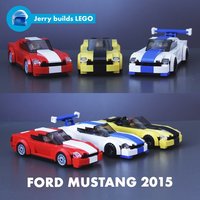 Набор LEGO MOC-10850 Форд Мустанг 2015