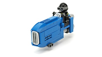 Набор LEGO MOC-10970 Blue landspeeder
