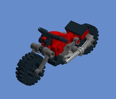 Набор LEGO MOC-11231 Lego Cruiser Motorcycle (with optional extras)