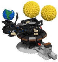 Набор LEGO MOC-11790 Planet Orrery with shining Sun (MOD)