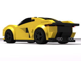 Набор LEGO 2020 Mid-Engine Corvette