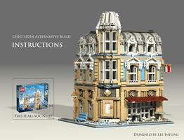 Набор LEGO MOC-11989 Дворец с кафе