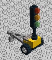 Набор LEGO MOC-12000 Traffic Lights