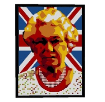 Набор LEGO MOC-12169 Королева Великобритании (пиксельная графика)