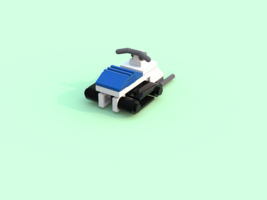 Набор LEGO MOC-12174 Nano Snowmobile