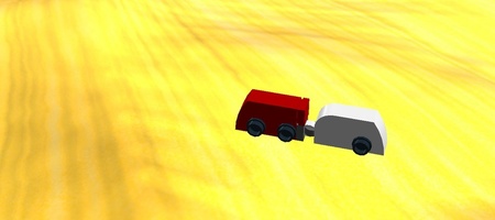 Набор LEGO Nano camper and van