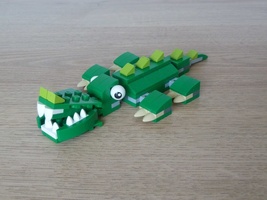 Набор LEGO MOC-12224 Крокодил в джунглях