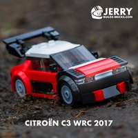 Набор LEGO MOC-12238 Citroen C3 WRC 2017
