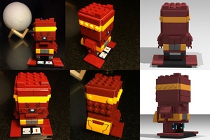 Набор LEGO MOC-12617 Ninja Brickheadz alt Iron-Man