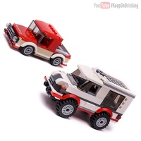 Набор LEGO MOC-12681 60182 Minivan and pickup