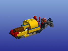 Набор LEGO 60092-boat carry a treasure chest