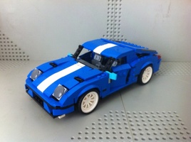 Набор LEGO MOC-12801 Порше Кайман