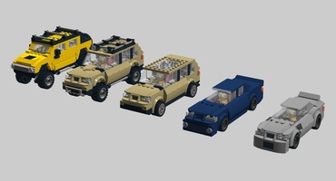 Набор LEGO MOC-13007 My cars