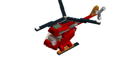 Набор LEGO Вертолет под размер минифигурки