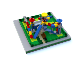 Набор LEGO Детская площадка (нано-размер)