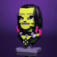 Набор LEGO Custom LEGO Gamora Bust